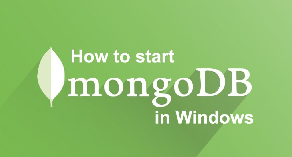 start mongodb in windows